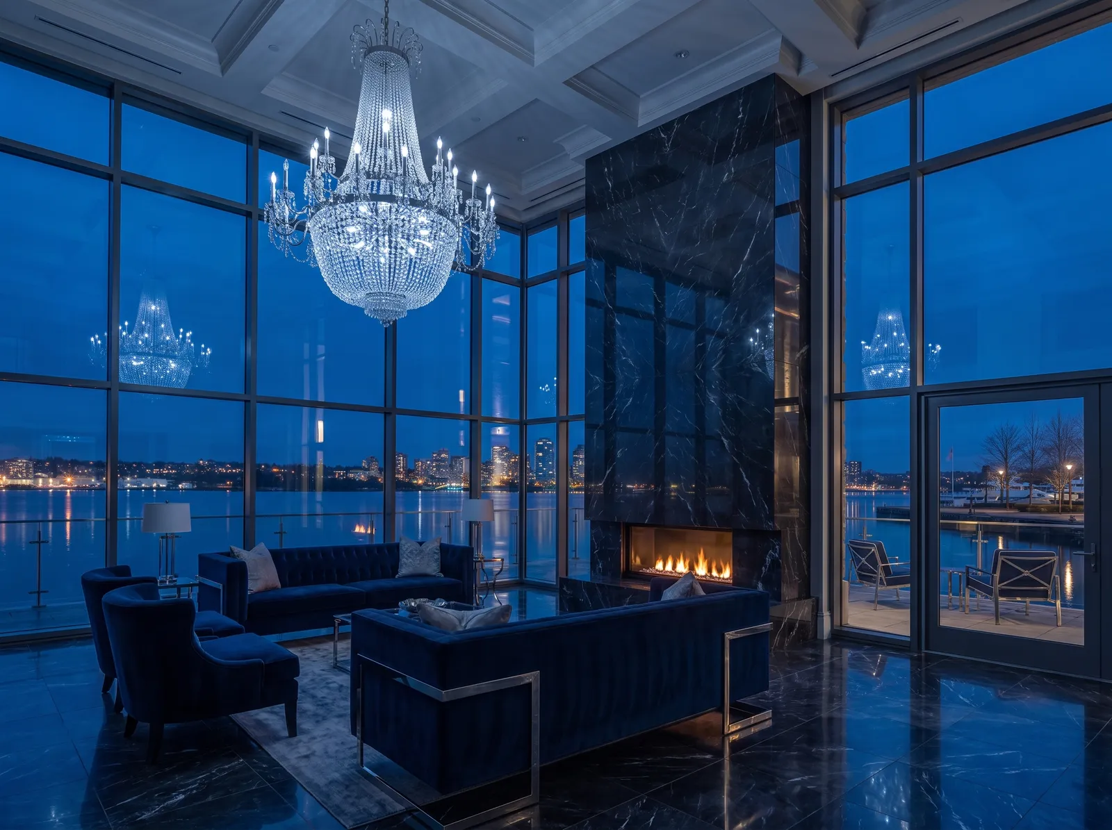 The Northwater Penthouse interior